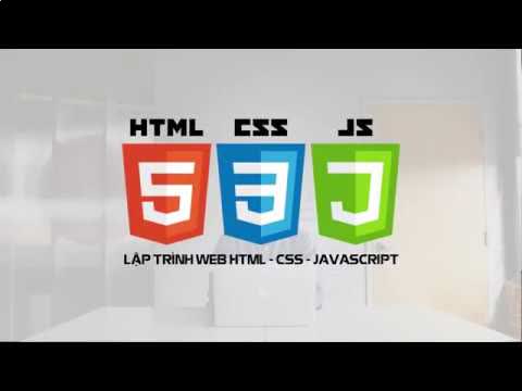 14. Làm trang web của riêng bạn với HTML, CSS & Javascript