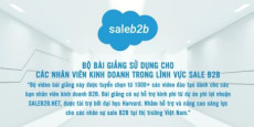 Đào tạo Sale B2B chuyên nghiệp dành cho nhân viên kinh doanh Đào tạo Sale B2B chuyên nghiệp dành cho nhân viên kinh doanh