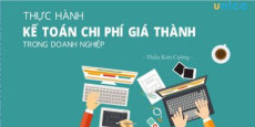 Thực hành kế toán chi phí giá thành trong doanh nghiệp Thực hành kế toán chi phí giá thành trong doanh nghiệp