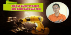 Chế tạo cánh tay robot điều khiển bằng máy tính Chế tạo cánh tay robot điều khiển bằng máy tính