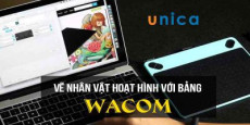 Vẽ nhân vật hoạt hình với bảng Wacom