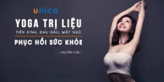 Yoga trị liệu bệnh tiền đình, đau đầu, mất ngủ - phục hồi sức khỏe