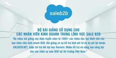 Đào tạo Sale B2B chuyên nghiệp dành cho nhân viên kinh doanh