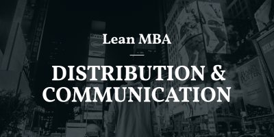 LEAN MBA | Phân phối, Bán hàng và truyền thông