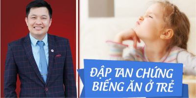 Đập tan chứng biếng ăn ở trẻ