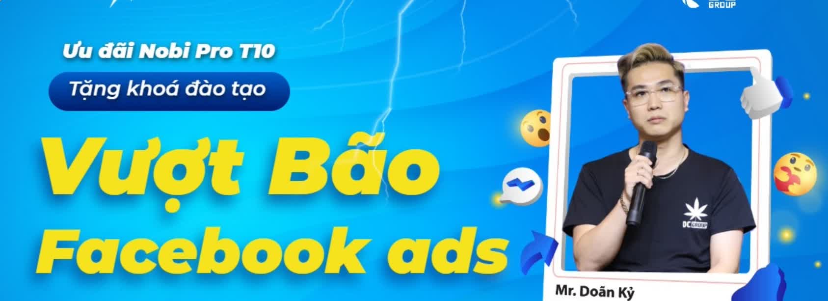 3. Vượt bão facebook ads doãn kỳ