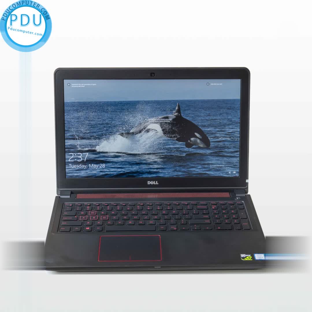 Laptop Cũ Dell Inspiron 5577 Gaming i5 7300HQ | RAM 8 GB |HDD 500GB + SSD 128GB| 15.6” Full HD | VGA GTX 1050 (4GB)