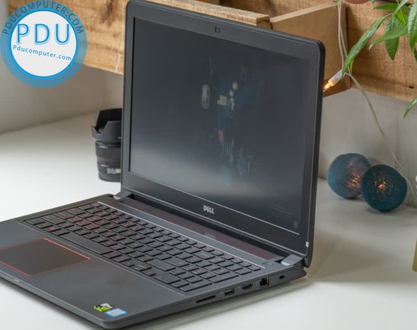 Laptop Cũ Dell Inspiron 5577 Gaming i7 7700HQ | RAM 8 GB |HDD 500GB + SSD 128GB| 15.6” Full HD | VGA GTX 1050 (4GB)