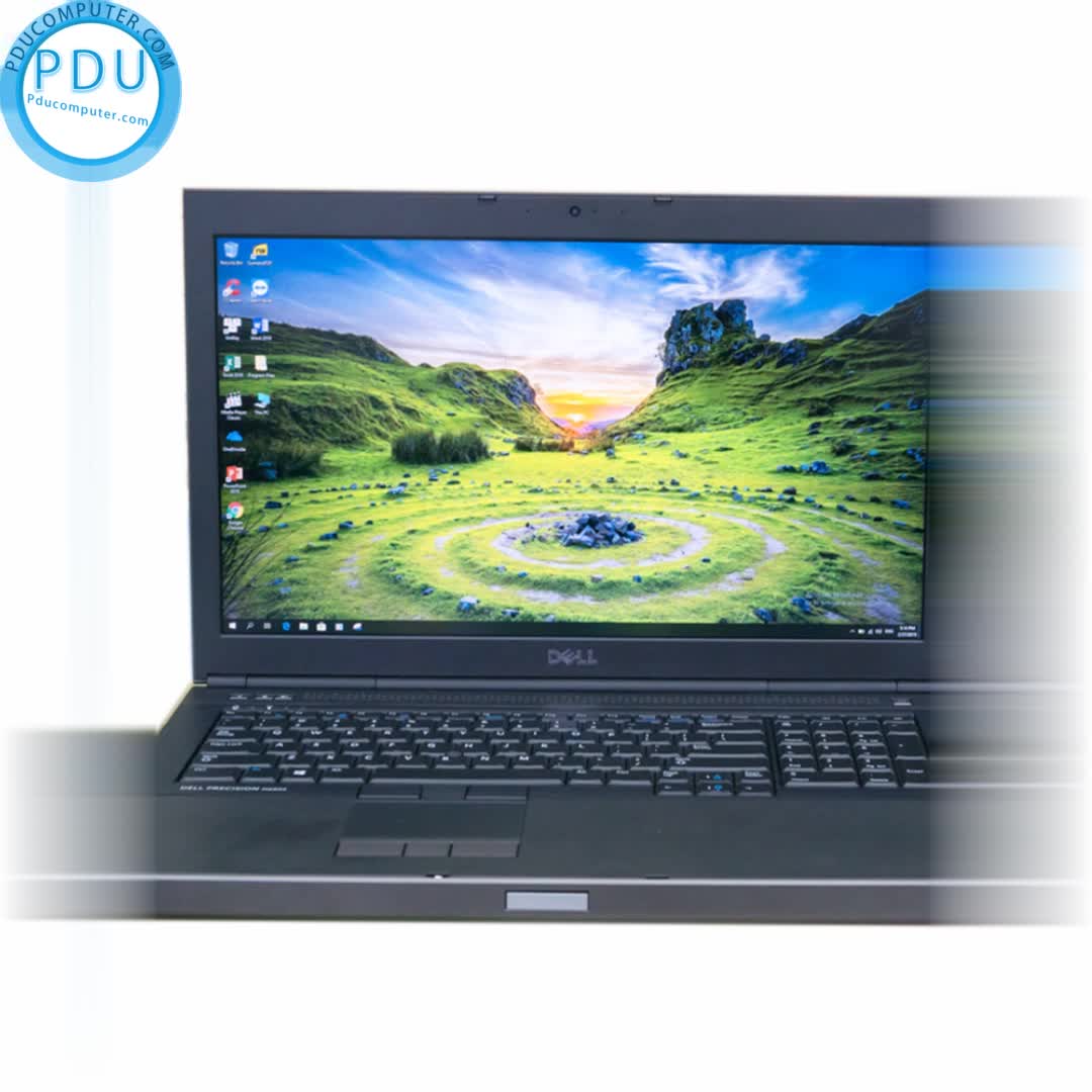Laptop Cũ Dell Precision M6800 Mobile Workstation i7 4800MQ | RAM 8 GB | SSD 128G + HDD 500 G | 17.3″ Full HD | VGA K3100-DDR5