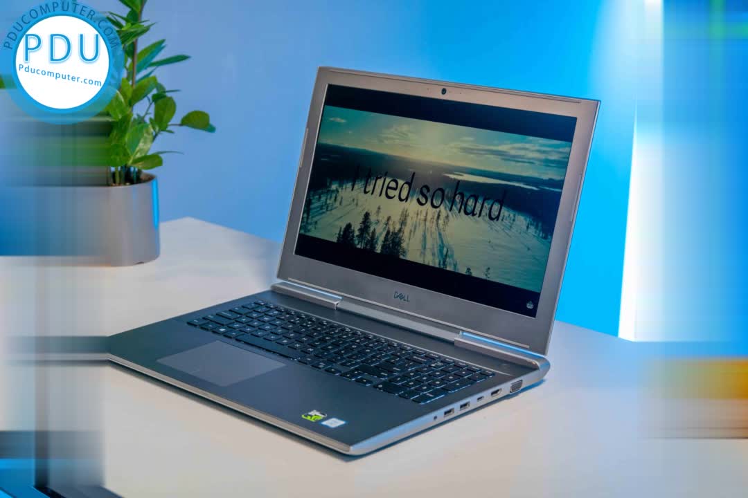 Laptop Cũ Dell Vostro 7580 Core i5-8300H| Ram 8G| SSD 128G+ HDD 1T| GTX 1050 (4G)| FHD