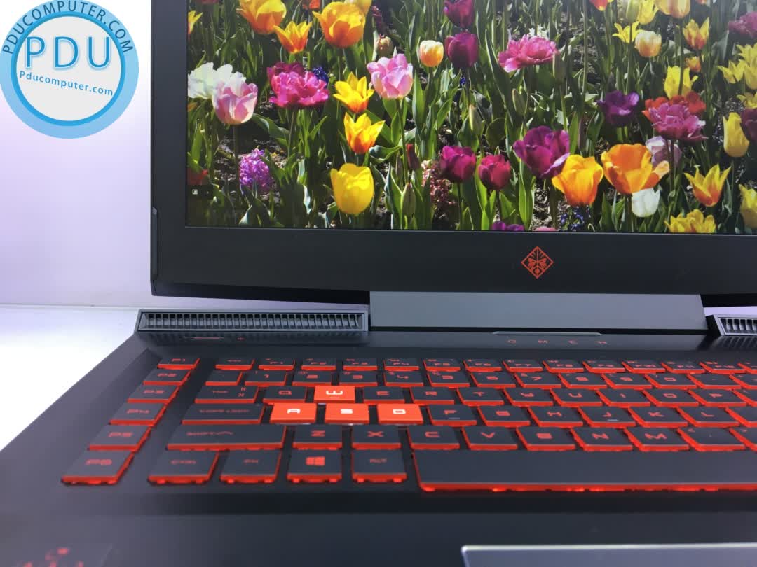 Laptop Cũ GAMING HP OMEN 17 2017 CORE I7 7700HQ/ RAM 16G/ SSD 128+HDD 1T/ GTX 1070 8G/ MÀN 17.3 FULL HD IPS