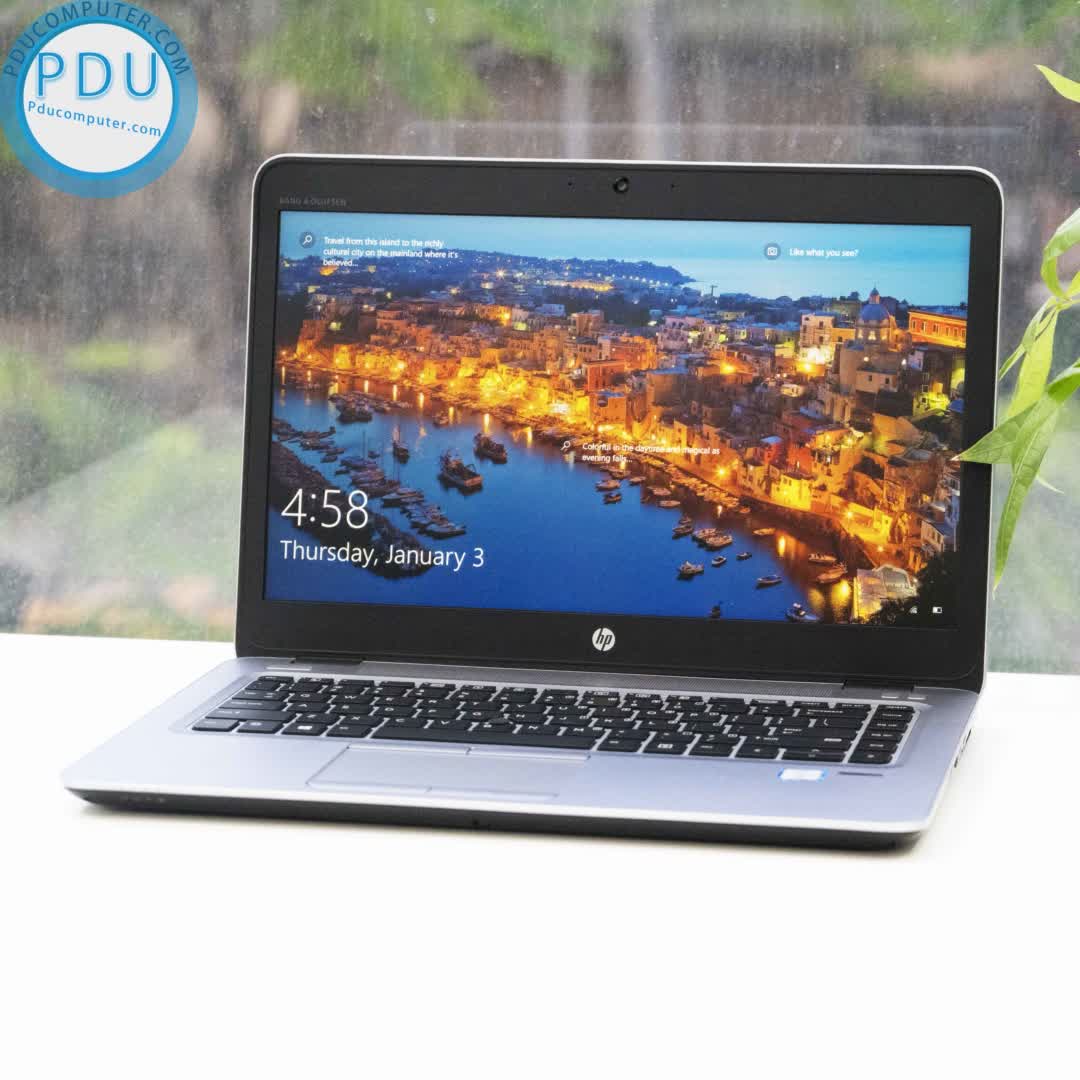Laptop cũ HP Elitebook 840 g4 Core i5 7300U 2.6GHz / RAM 8GB DDR4 2133MHz / 256GB SSD/ 14″ FHD