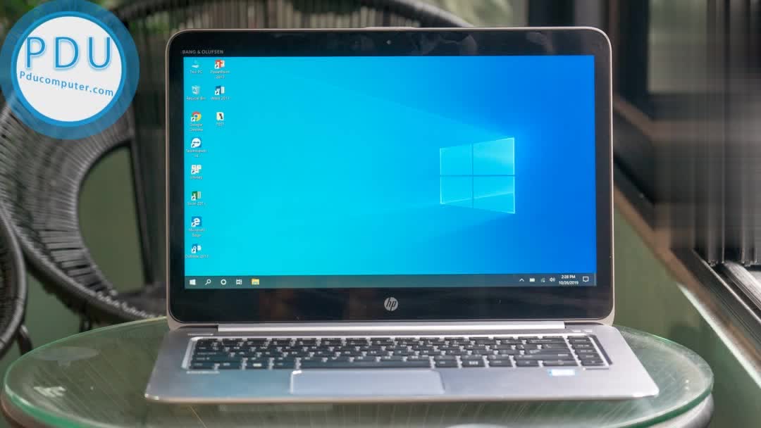 Laptop Cũ Hp Elitebook Folio 1040 G3 Ultrabook i7 6600U | RAM 8GB | SSD 256GB | 14 Inches FHD | Card on