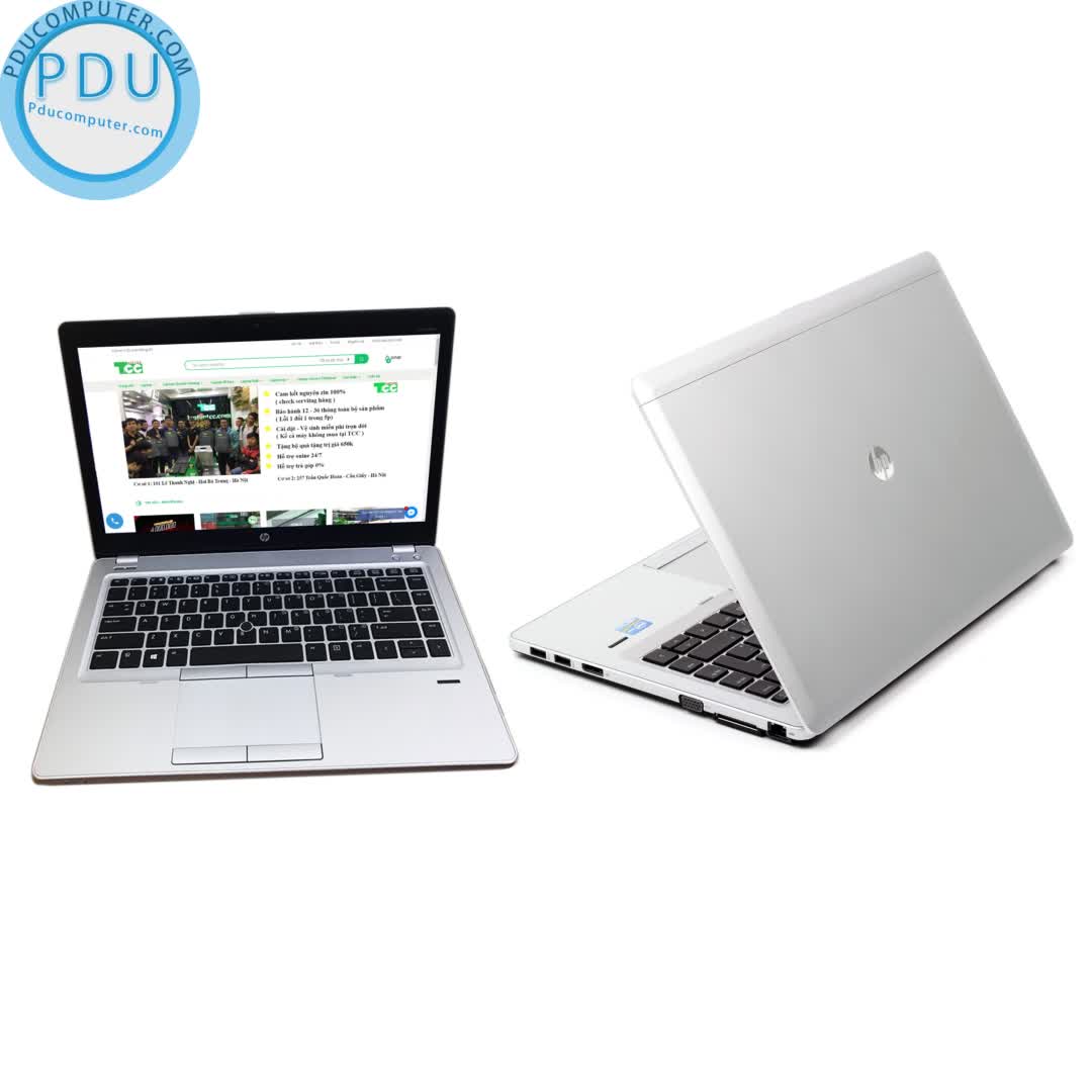 Laptop Cũ Hp Elitebook Folio 9480m Ultrabook i5-4300U| RAM 4G | SSD 128GB | 14 Inches HD | Card on