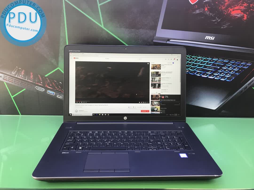 Laptop Cũ Hp Zbook 17 G4 Xeon E3-1535M v6 Ram 64G/ SSD 512/ Màn 17.3 QHD+