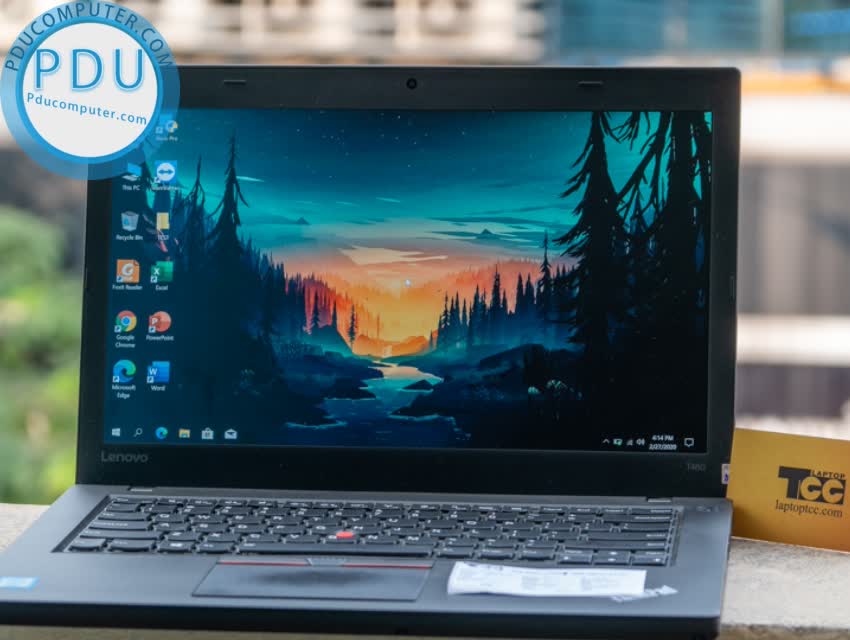 Laptop cũ Lenovo Thinkpad T460 Core i5-6300U/ 8GB/ SSD 256GB/ 14.0″FHD