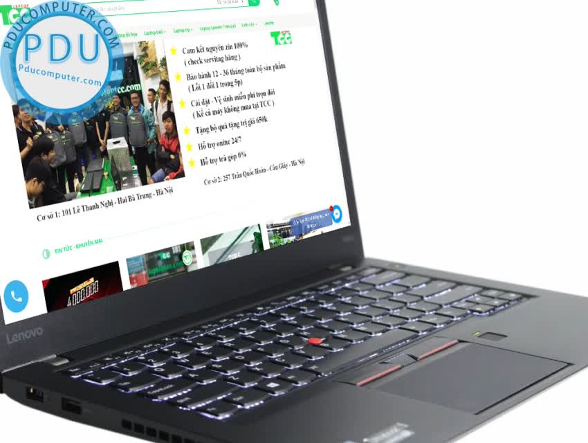 Laptop Cũ Lenovo ThinkPad T460s Core i5-6300U| 8GB| SSD 256Gb| 14 inch|FHD| Card on