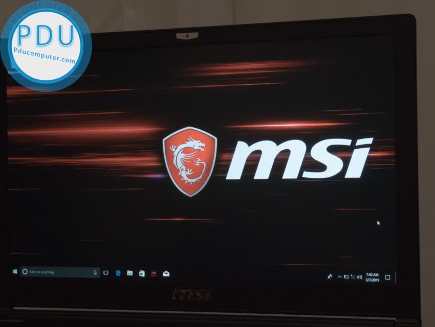 Laptop Gaming MSI GS63 Stealth Thin 8RE i7-8750H/Ram 16GB/SSD256GB+1TB HDD/ GTX 1060 6gb/15.6″ FHD anti-glare IPS Like new fullbox