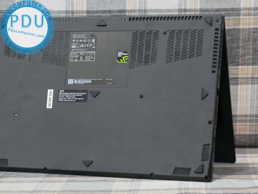 Laptop Gaming MSI GS63 Stealth Thin 8RE i7-8750H/Ram 16GB/SSD256GB+1TB HDD/ GTX 1060 6gb/15.6″ FHD anti-glare IPS Like new fullbox