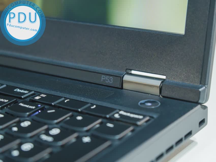 Lenovo ThinkPad P53 Mobile Workstation / Core i7 9750H / RAM 16GB / SSD 512GB / 15.6″ FHD / Nvidia Quadro T1000