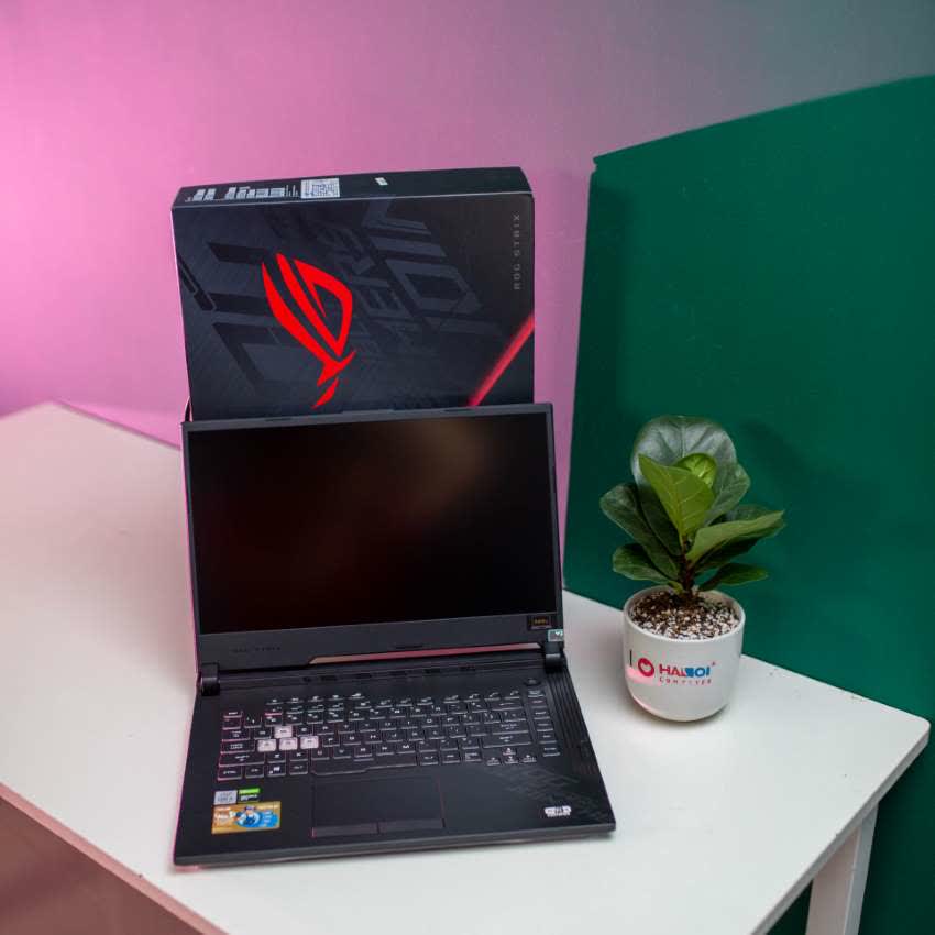 Laptop Asus Gaming ROG Strix G512L-VAZ301T (i7 10870H/16GB RAM/512GB SSD/15.6 FHD 240hz/RTX 2060 6Gb/Win10/Balo/Đen)