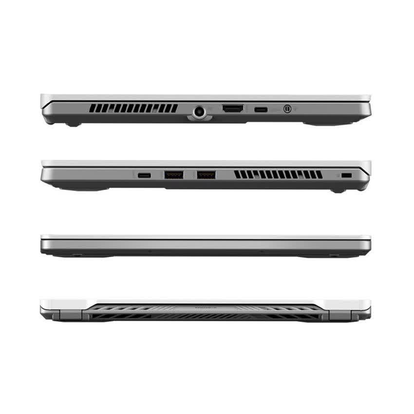 Laptop Asus Gaming ROG Zephyrus GA401I-HHE042T(R5 4600HS/8GB RAM/512GB SSD/14 FHD 120hz/GTX 1650 4GB/Win10/Túi/Trắng)