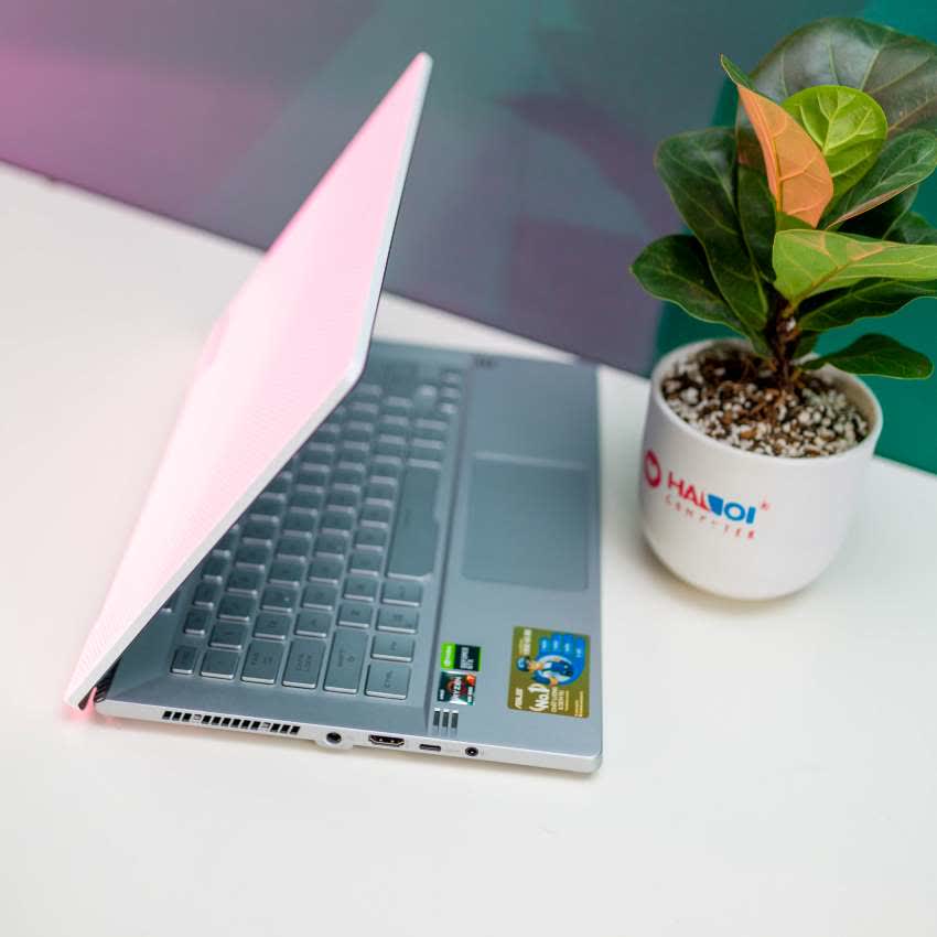 Laptop Asus Gaming ROG Zephyrus GA401IV-HA108T (R9 4900HS/16GB RAM/1TB SSD/14 WQHD/RTX 2060 6GB/Win10/Túi/Trắng)
