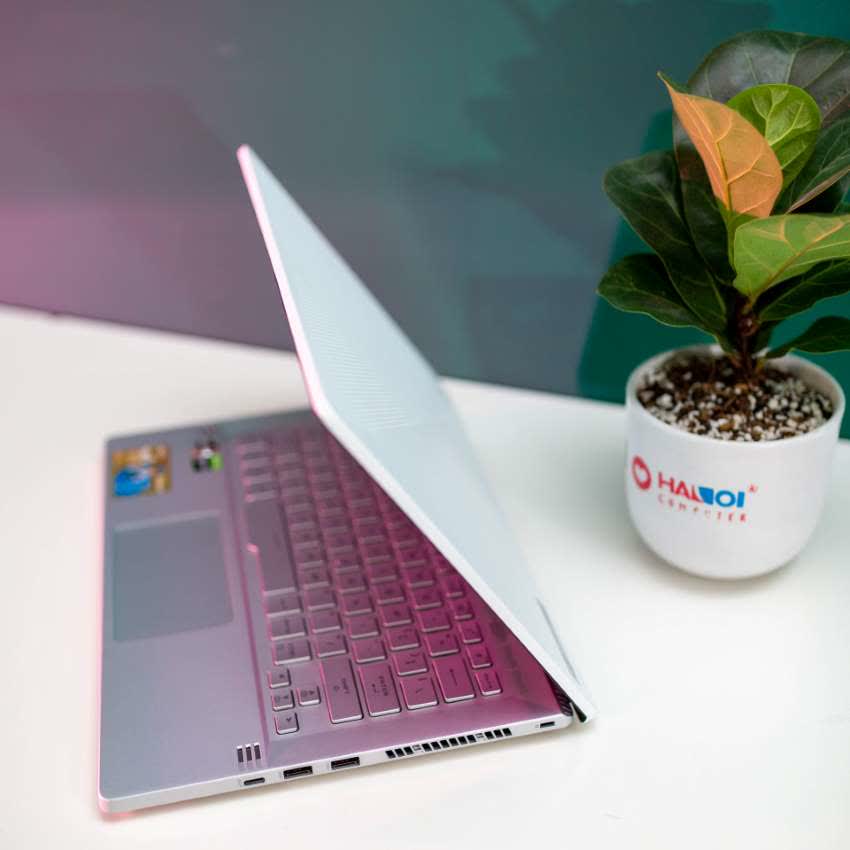 Laptop Asus Gaming ROG Zephyrus GA401IV-HA108T (R9 4900HS/16GB RAM/1TB SSD/14 WQHD/RTX 2060 6GB/Win10/Túi/Trắng)