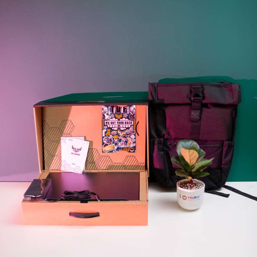 Laptop Asus Gaming TUF FA706II-H7125T (R5 4600H/8GB RAM/512GB SSD/17.3 FHD 120Ghz/GTX 1650Ti 4GB/Win10/Xám)