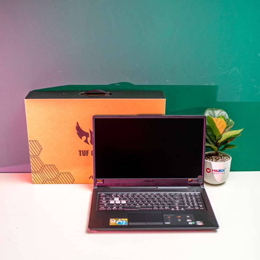 Laptop Asus Gaming TUF FA706IU-H7133T (R7 4800H/8GB RAM/512GB SSD/17.3 FHD 120Ghz/GTX 1660Ti 6GB/Win10/Balo/Xám)