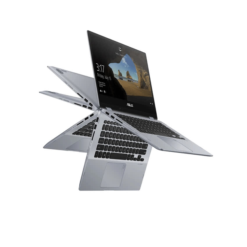 Laptop Asus VivoBook TP412FA-EC608T (i3 10110U/4GB RAM/512GB SSD/14 Touch FHD/Win10/Bút/Xám)