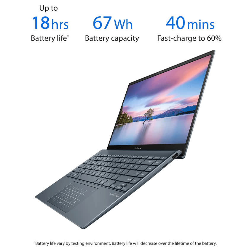 Laptop Asus ZenBook UX325EA-EG079T (i5 1135G7/8GB RAM/256GB SSD/13.3 FHD/Win10/Túi/Đen)