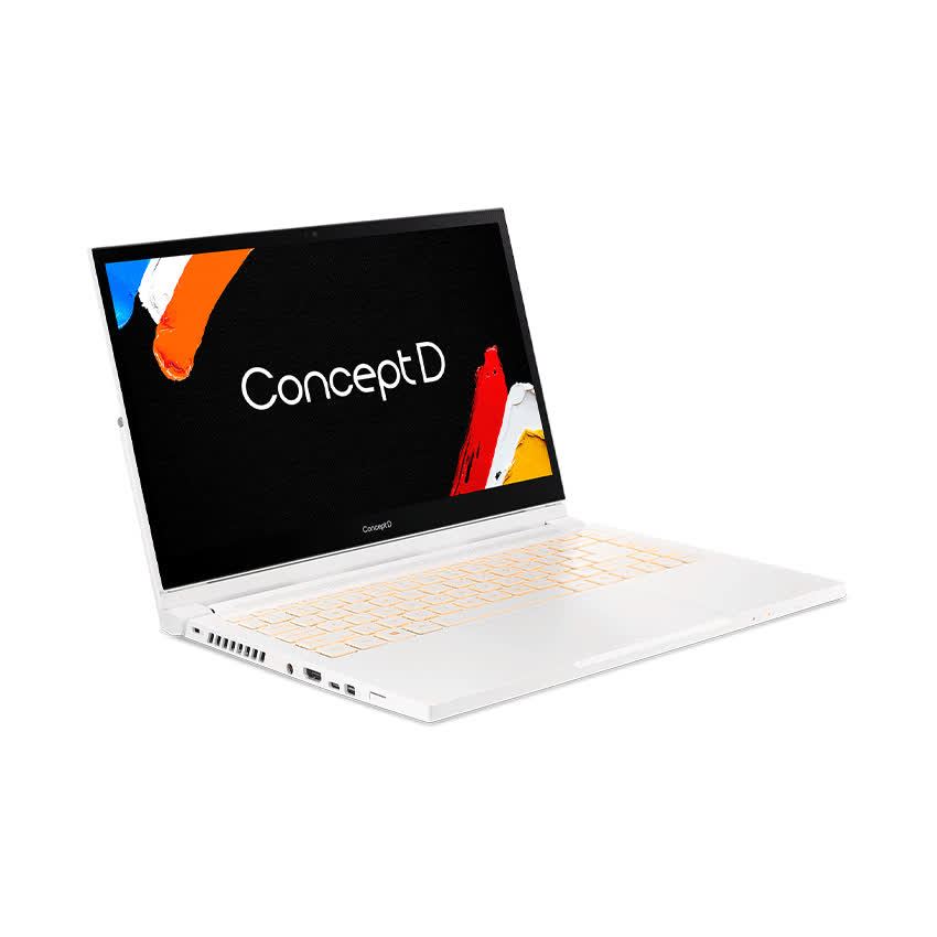 Laptop Đồ họa ConceptD 3 Ezel Pro CC314-72P-75EG (NX.C5KSV.001 ) (i7 10750H/16GB RAM/1TB SSD/Quadro™ T1000/14 inch FHD Touch/Bút/Win10 Pro/Trắng)
