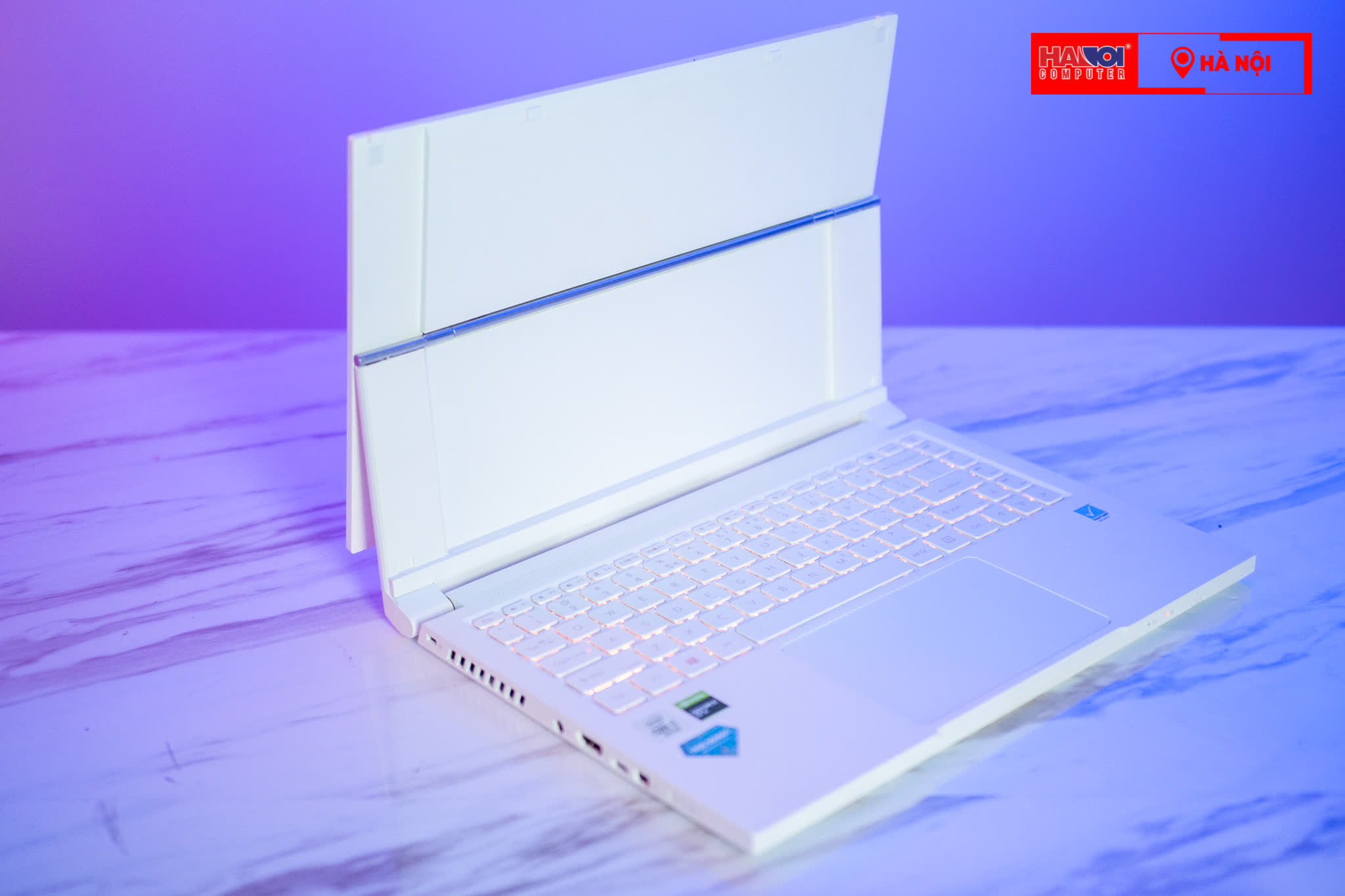 Laptop Đồ họa ConceptD 3 Ezel Pro CC314-72P-75EG (NX.C5KSV.001 ) (i7 10750H/16GB RAM/1TB SSD/Quadro™ T1000/14 inch FHD Touch/Bút/Win10 Pro/Trắng)