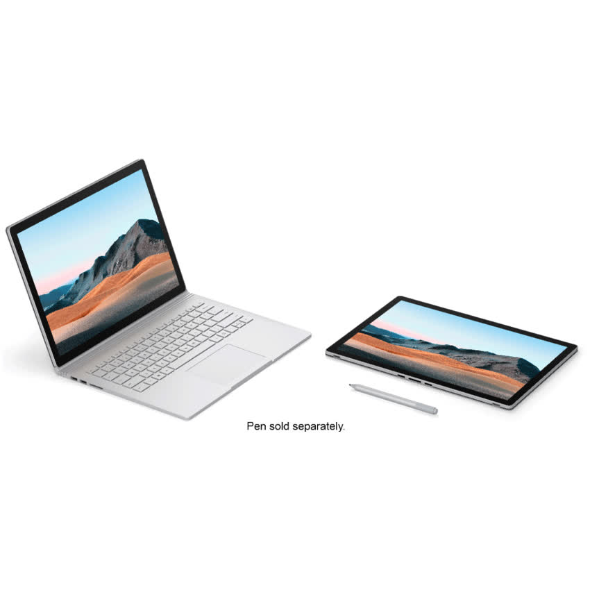 Microsoft Surface Book 3 (i7 1065G7/16GB RAM/256GB SSD/15 Cảm ứng/GTX 1660Ti 6GB/Win10/Keyboard)