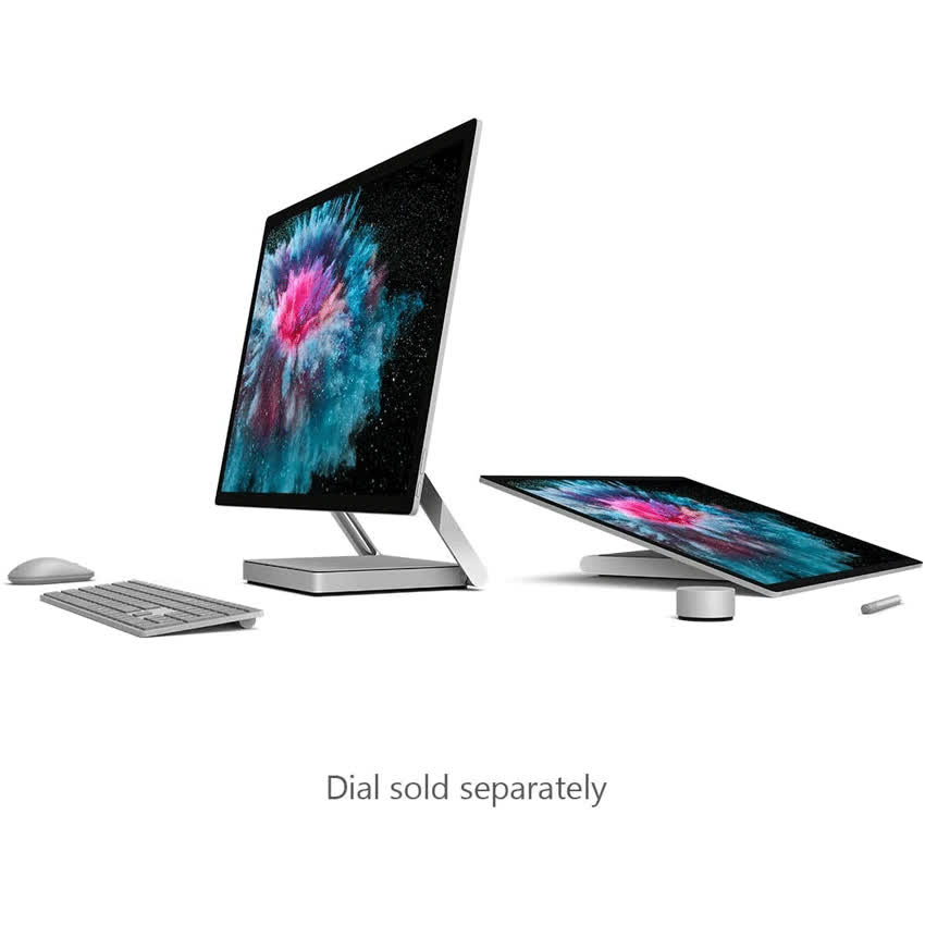 Microsoft Surface Studio 2 (i7 7820HK/32GB RAM/2TB SSD/28 Cảm ứng/GTX 1070 8GB/Win10/Keyboard/Bạc)
