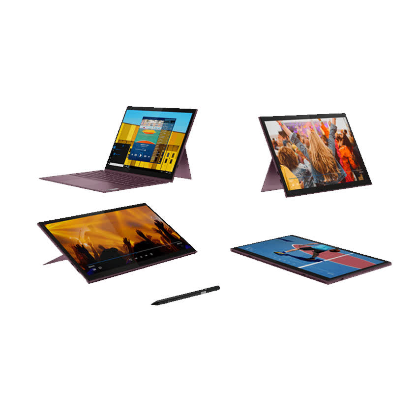 Laptop Lenovo Yoga Duet 7 13IML05 (82AS009BVN) (i7 10510U/8GB RAM/512GB SSD/13 WQHD Touch/Bút/Win/Tím)
