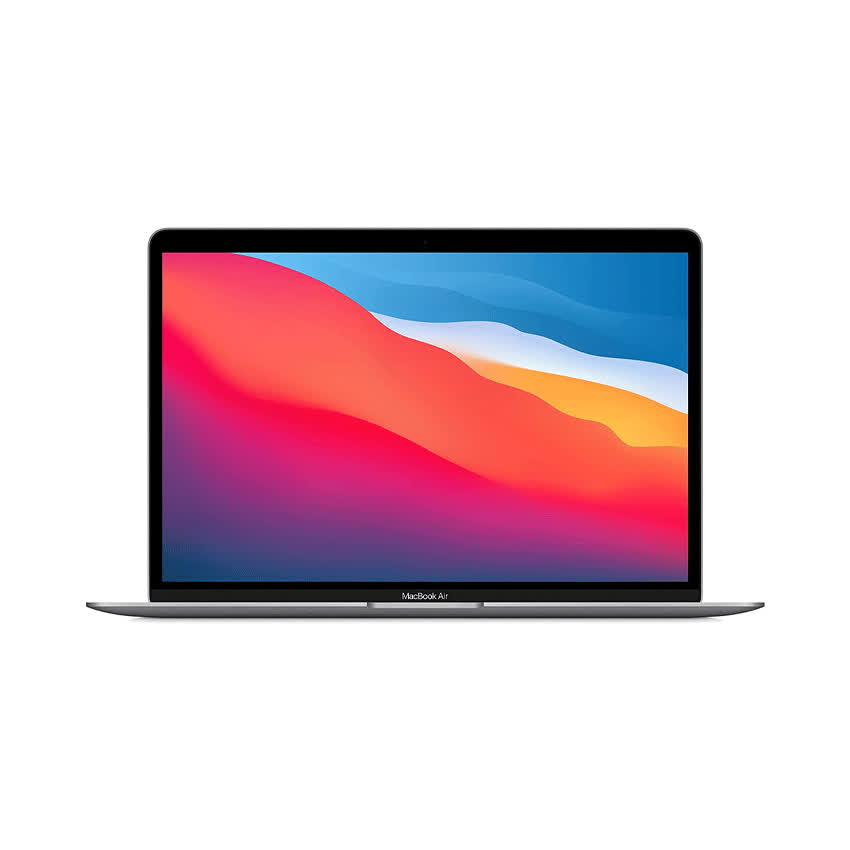 Apple Macbook Air 13 (MGN63SA/A) (Apple M1/8GB RAM/256GB SSD/13.3 inch IPS/Mac OS/Xám) (NEW)