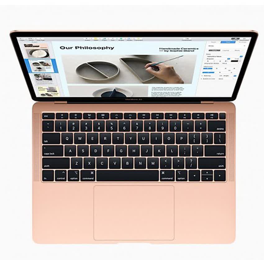 Apple Macbook Air 13 (MVH52) (i5 1.1Ghz/8GB /512GB SSD/13.3 inch IPS/MacOS/Vàng) (2020)