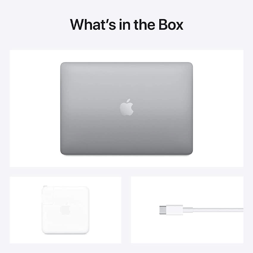 Apple Macbook Pro 13 Touchbar (MYD92SA/A) (Apple M1/8GB RAM/512GB SSD/13.3 inch IPS/Mac OS/Xám) (NEW)