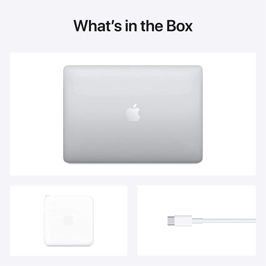 Apple Macbook Pro 13 Touchbar (MYDC2SA/A) (Apple M1/8GB RAM/512GB SSD/13.3 inch IPS/Mac OS/Bạc) (NEW)