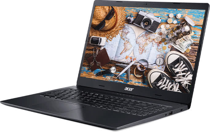 Laptop Acer Aspire 3 A315-54K-36X5 (NX.HEESV.00D) (i3 8130U/4GBRAM/256GB SSD/15.6 inch FHD/Win10/Đen)