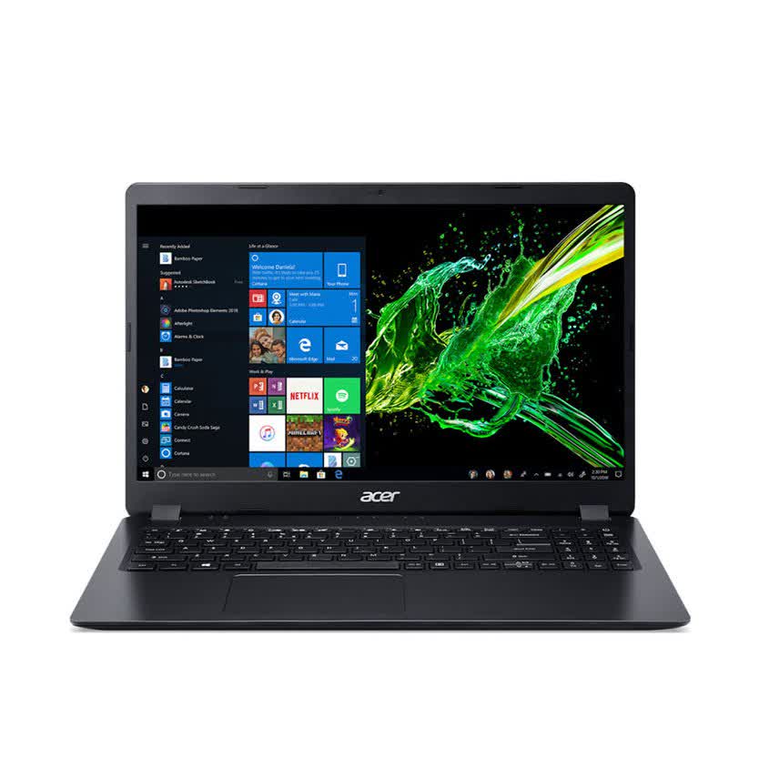 Laptop Acer Aspire A315-54-34U1 (NX.HM2SV.007) (i3 10110U/4GBRAM/256GB SSD/15.6 inch HD/Win 10/Đen)