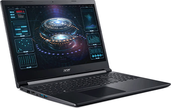 Laptop Acer Gaming Aspire 7 A715-41G-R150 (NH.Q8SSV.004) (Ryzen 7 3750H/8GB RAM/512GB SSD/ GTX1650Ti 4G DDR6/15.6 inch FHD IPS/Win10/Đen)