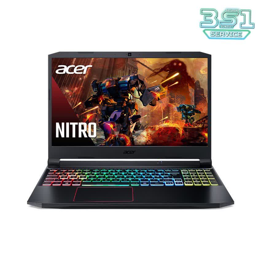 Laptop Acer Gaming Nitro 5 AN515-55-5923 (NH.Q7NSV.004) (i5 10300H/ 8GB Ram/ 512GB SSD/ GTX1650Ti 4G/15.6 inch FHD 144Hz/Win 10) (2020)