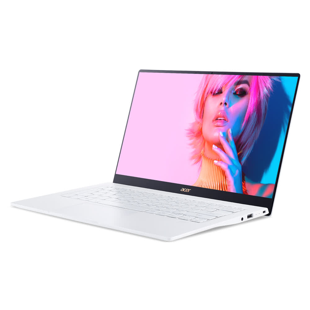 Laptop ACer Swift 5 SF514-54T-793C (NX.HLGSV.001) (i7 1065G7/8GB RAM/512GB SSD/14.0FHDT/Win10/Trắng)