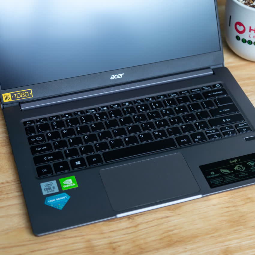 Laptop Acer Swift SF314-42-R5Z6 (NX.HSESV.001) (R5 4500U/8GBRAM/512GB SSD/14.0 inch FHD IPS/Win10/Bạc) (2020)