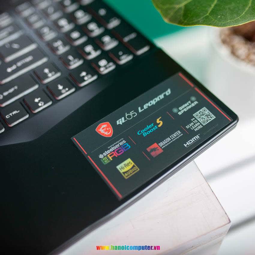 Laptop Gaming MSI GL65 Leopard 10SDK (242VN) (i7-10750H/16GB RAM/512GB SSD/GTX 1660Ti/15.6 inch FHD/Win 10/Đen) (2020)