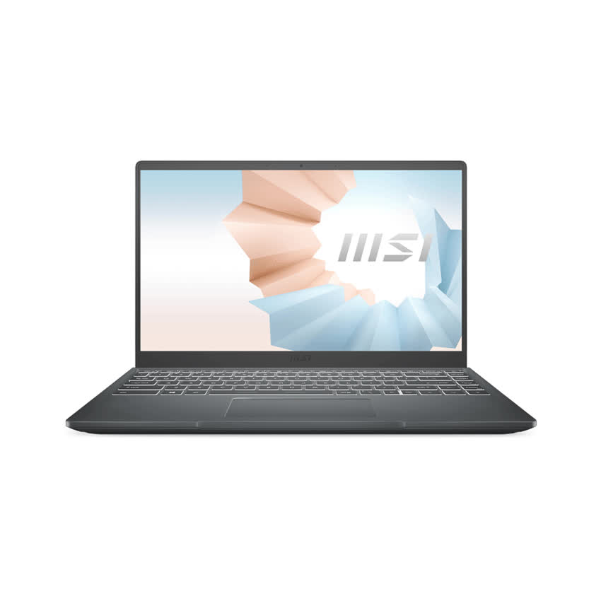 Laptop MSI Modern 14 B11M-073VN (i7 1165G7/8GB RAM/512GB SSD/14.0inch FHD/ Win10/Xám) (2020)