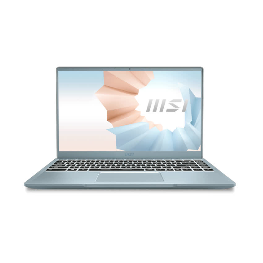 Laptop MSI Modern 14 B11SB (074VN) (i5-1135G7/8GB RAM/512GB SSD/MX450 2GB/14 inch FHD/Win 10/Xanh) (2020)